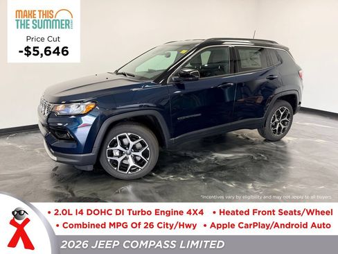 New 2026 Jeep Compass Limited AWD/4WD image 1