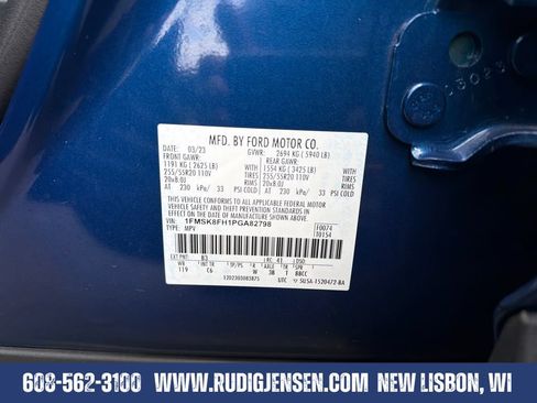 Used 2023 Ford Explorer Limited w/ Equipment Group 301A AWD/4WD image 33