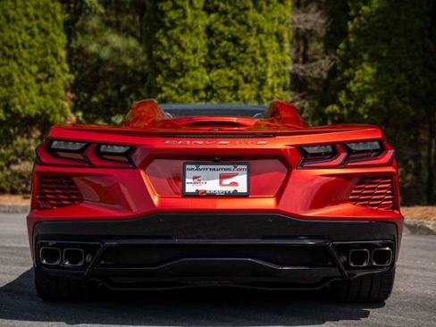 Used 2021 Chevrolet Corvette Stingray Premium Conv w/ Chrome Exterior Badge Package RWD image 24