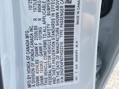 New 2026 Honda Civic Sport Touring image 34