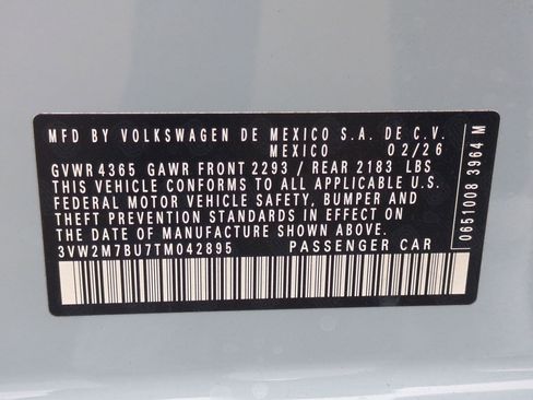 New 2026 Volkswagen Jetta GLI Autobahn image 19