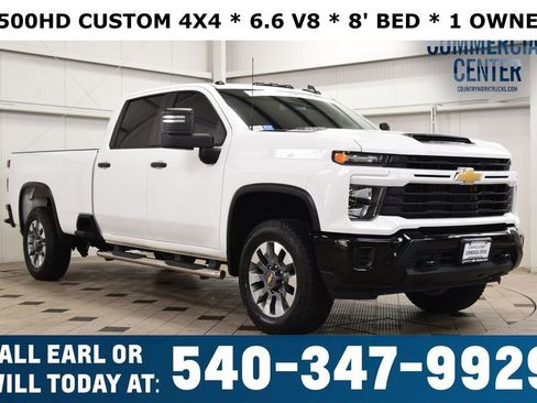 Used 2024 Chevrolet Silverado 2500 Custom w/ Custom Value Package AWD/4WD image 1