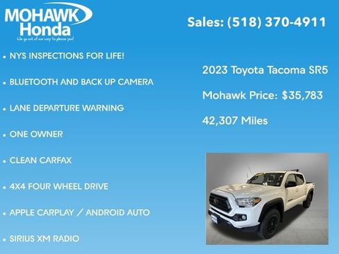 Used 2023 Toyota Tacoma SR5 w/ SX Package AWD/4WD image 7