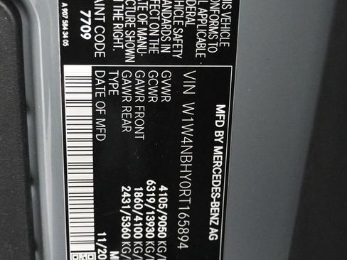 Used 2024 Mercedes-Benz Sprinter 2500 w/ Acoustic Package image 12