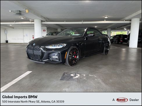 Used 2021 BMW 430i Convertible w/ Executive Package RWD image 1