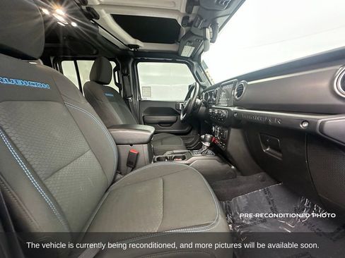 Used 2023 Jeep Wrangler Unlimited Rubicon 4xe w/ Steel Bumper Group image 13