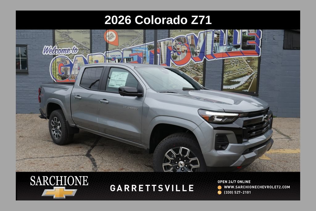New 2026 Chevrolet Colorado Z71 w/ Technology Package AWD/4WD image 1