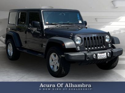 Used 2016 Jeep Wrangler Unlimited Sport w/ Quick Order Package 24S