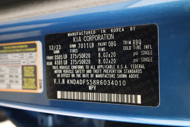 Certified 2024 Kia EV9 Land AWD/4WD image 37
