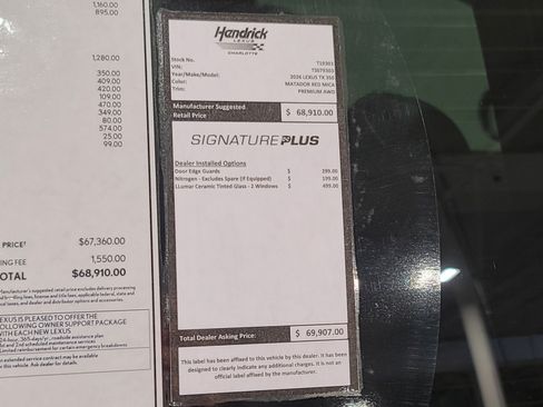 Certified 2026 Lexus TX 350 AWD w/ Technology Package image 45