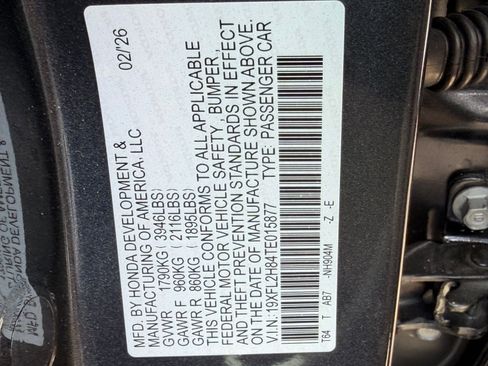 New 2026 Honda Civic Sport image 19