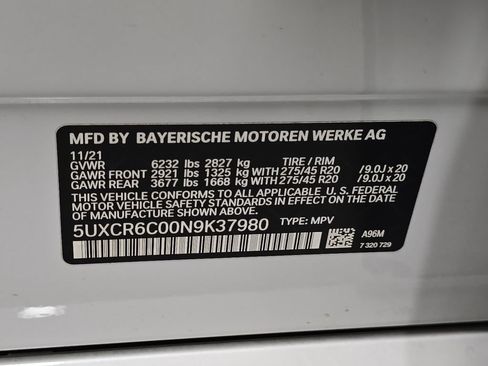 Used 2022 BMW X5 xDrive40i w/ M Sport Package AWD/4WD image 34