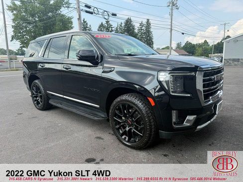 Used 2022 GMC Yukon SLT w/ SLT Premium Package AWD/4WD image 1