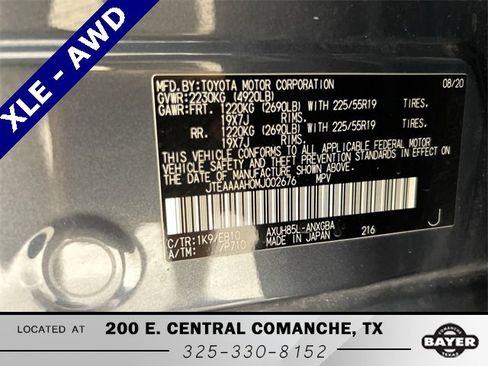 Used 2021 Toyota Venza XLE image 30