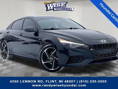 Certified 2022 Hyundai Elantra N Line image 1