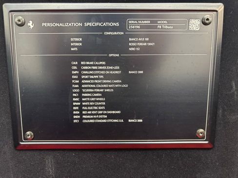 Used 2020 Ferrari F8 Tributo RWD image 33