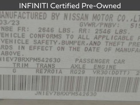 Certified 2023 INFINITI Q50 Luxe w/ Cargo Package AWD/4WD image 29