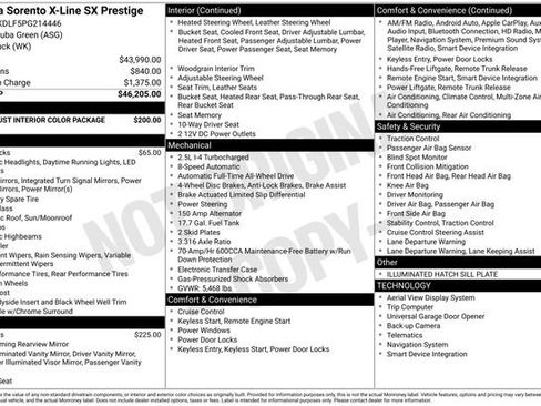 Certified 2023 Kia Sorento SX Prestige image 6