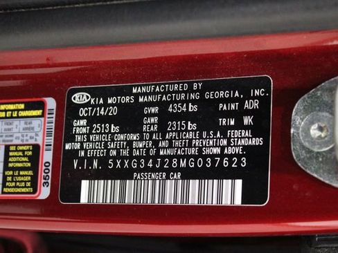 Used 2021 Kia K5 EX image 20