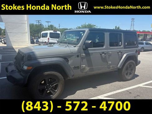 Used 2021 Jeep Wrangler Unlimited Sport AWD/4WD image 1