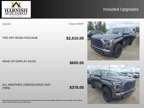 Used 2025 Toyota Sequoia Platinum w/ TRD Off-Road Package AWD/4WD image 4