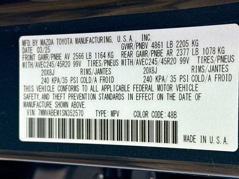 Certified 2025 MAZDA CX-50 AWD 2.5 S w/ Premium Plus Pkg image 37