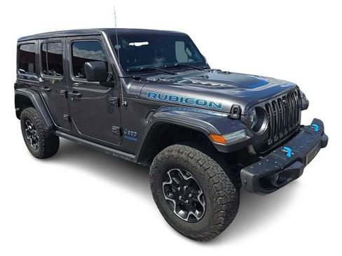 Used 2021 Jeep Wrangler Unlimited Rubicon 4xe w/ Steel Bumper Group AWD/4WD image 3