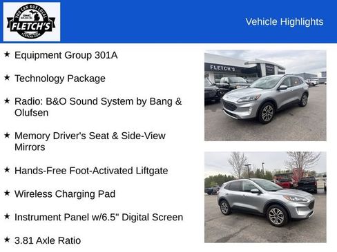 Used 2021 Ford Escape SEL w/ Technology Package AWD/4WD image 2