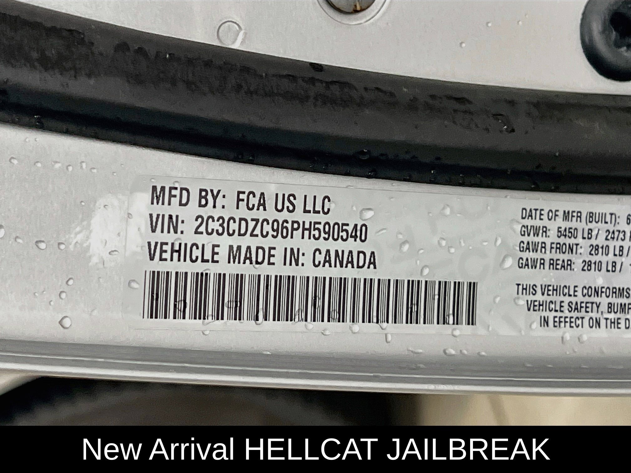 Used 2023 Dodge Challenger SRT Hellcat RWD image 33