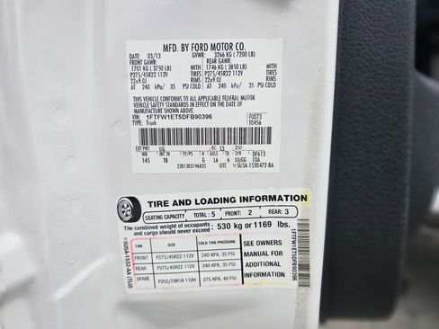 Used 2013 Ford F150 Limited AWD/4WD image 9