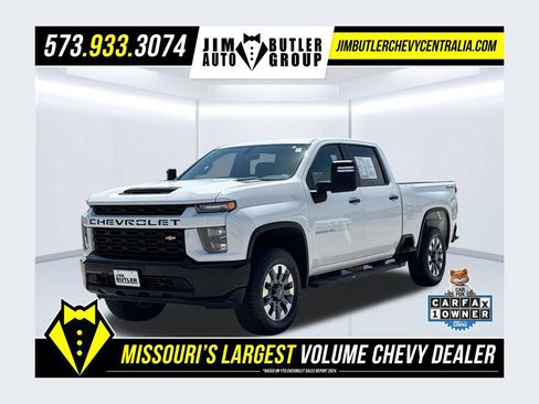 Used 2022 Chevrolet Silverado 2500 Custom AWD/4WD image 1