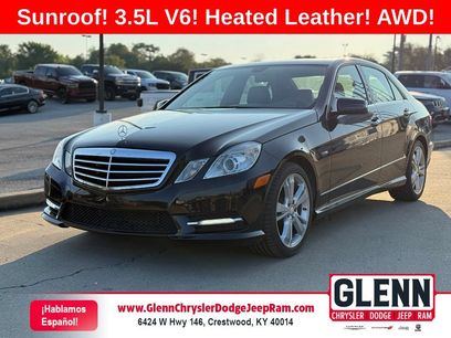 Used 2012 Mercedes-Benz E 350 4MATIC Sedan