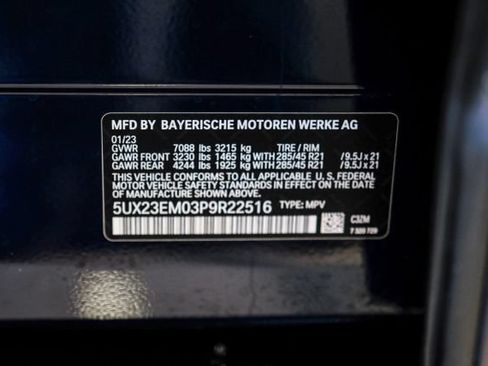 Used 2023 BMW X7 xDrive40i w/ M Sport Package AWD/4WD image 79