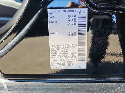 Used 2024 Nissan Altima 2.5 SV FWD image 38