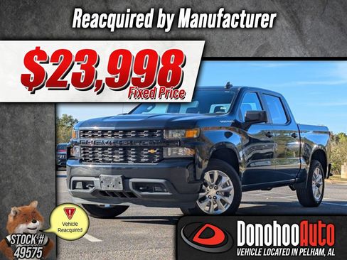 Used 2022 Chevrolet Silverado 1500 Custom image 1