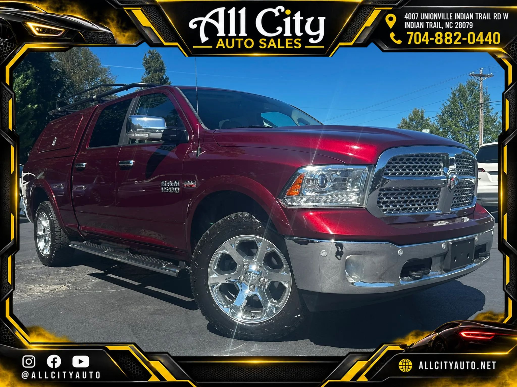 Used 2017 RAM 1500 Laramie w/ Protection Group AWD/4WD image 1
