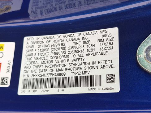 Certified 2023 Honda CR-V EX-L image 36