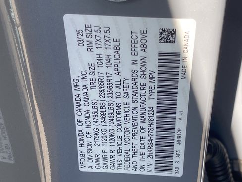 Used 2025 Honda CR-V LX image 5