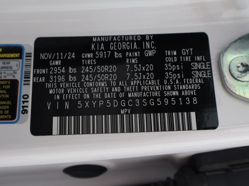 Certified 2025 Kia Telluride SX Prestige AWD/4WD image 71