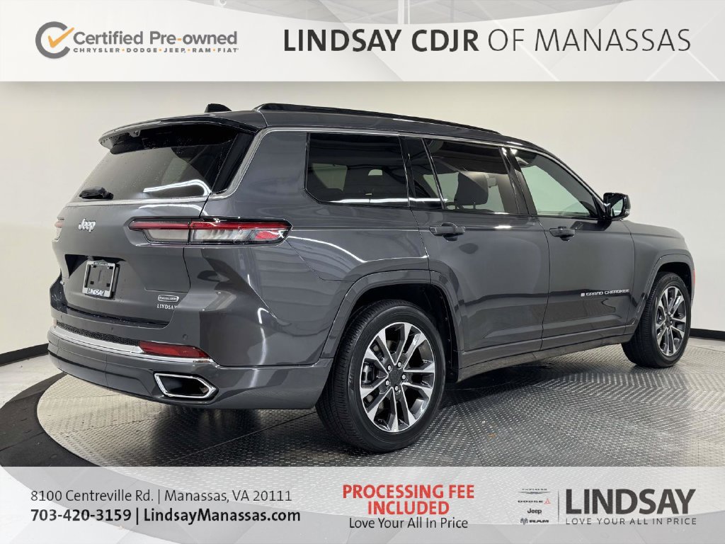Used 2025 Jeep Grand Cherokee L Overland w/ Advanced Protech Group III AWD/4WD image 9