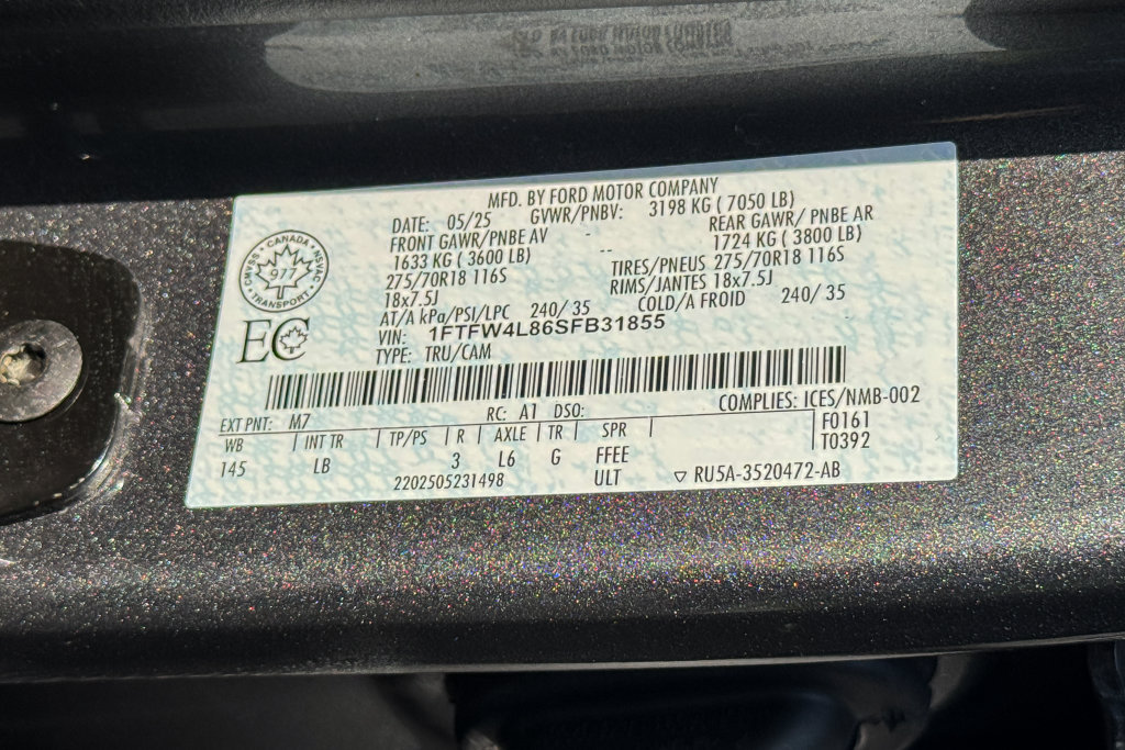 Certified 2025 Ford F150 Tremor w/ Tow/Haul Package AWD/4WD image 31