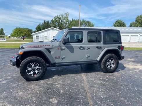 Used 2021 Jeep Wrangler Unlimited Rubicon w/ Uconnect 4C Nav & Sound Group AWD/4WD image 2
