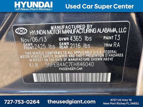 Used 2014 Hyundai Sonata GLS w/ Popular Equipment Group 2 FWD image 12