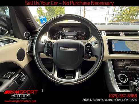 Used 2019 Land Rover Range Rover Sport Supercharged AWD/4WD image 9