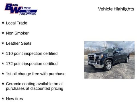 Used 2020 GMC Sierra 1500 SLT w/ SLT Premium Package AWD/4WD image 10