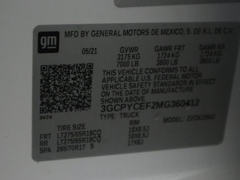 Used 2021 Chevrolet Silverado 1500 Custom Trail Boss w/ Safety Confidence Package image 36