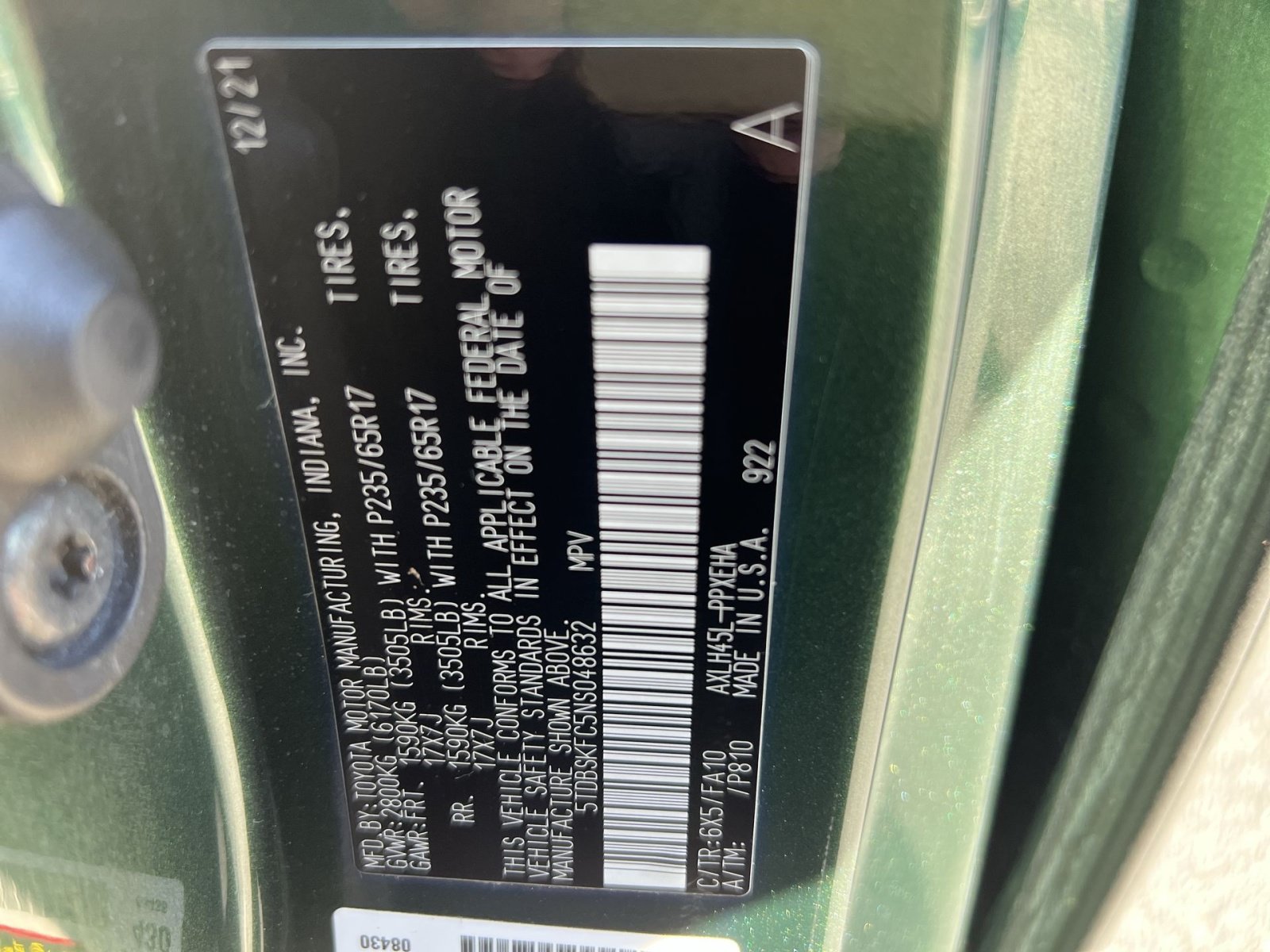 Used 2022 Toyota Sienna LE w/ LE Plus Package AWD/4WD image 29