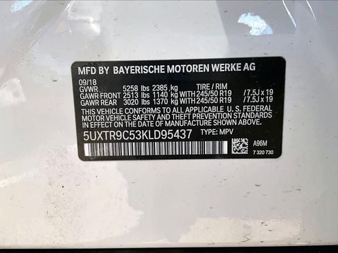 Used 2019 BMW X3 xDrive30i w/ Premium Package image 32