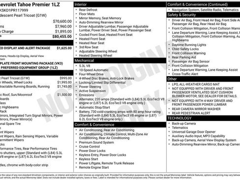 Used 2023 Chevrolet Tahoe Premier AWD/4WD image 47