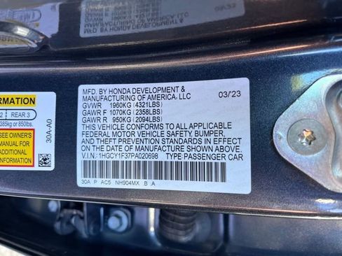 Used 2023 Honda Accord EX image 11